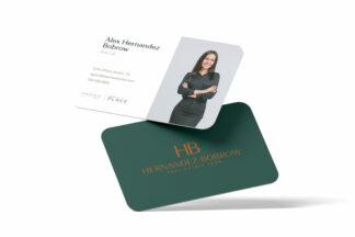 PLACE | Hernandez-Bobrow Real Estate Team Business Card