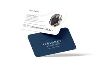 PLACE | Les Bailey and Associates Real Estate Team Business Card