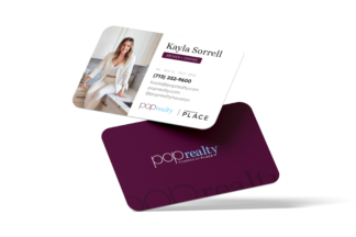 PLACE | Pop Realty Business Card