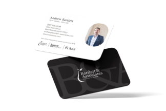 PLACE | Bartlett and Associates Business Card