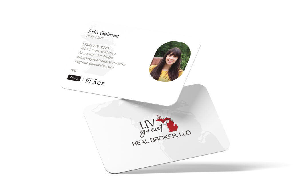 PLACE | Horizontal Liv Great Business Card